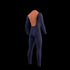 Mystic - Star FullSuit 5/3mm Bzip - Global Blue